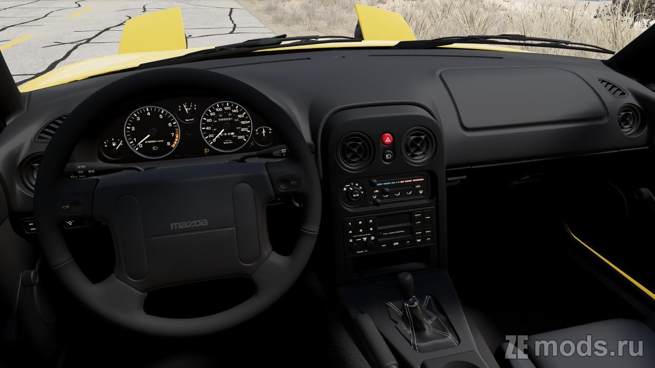 Мод Mazda MX-5 Miata (2.5.2) для BeamNG.drive (0.38.x)