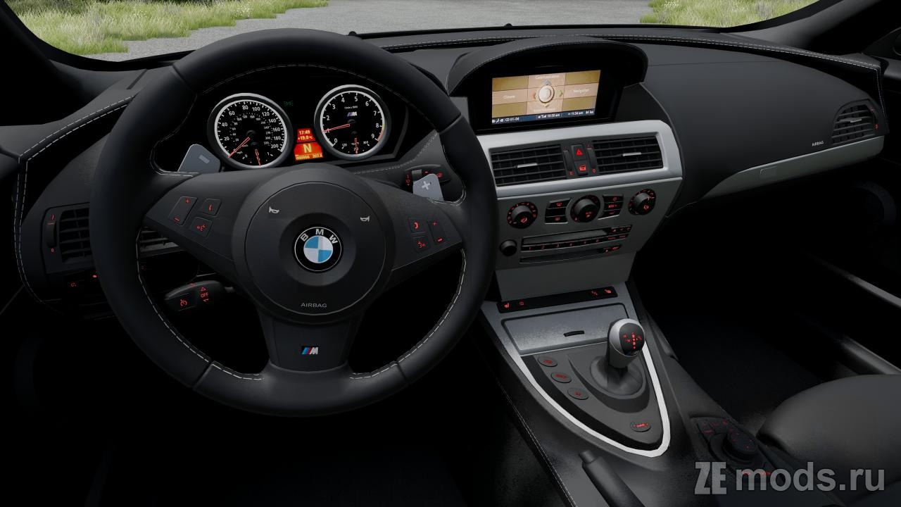 Мод BMW M6 (E63) (1.1.1) для BeamNG.drive (0.38.x)